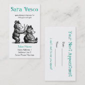 Carte de visite professionnelle de visite de (Devant / Derrière)