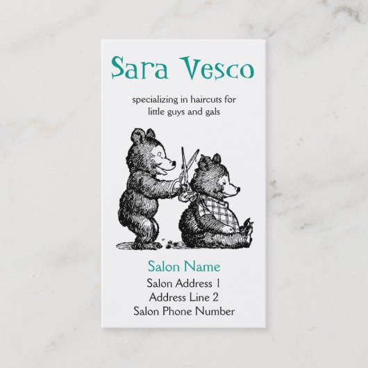 Carte de visite professionnelle de visite de (Devant)