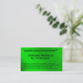 CARTE DE VISITE PROFESSIONNELLE de VISITE de (Debout devant)