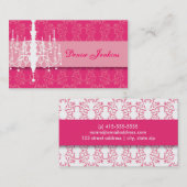 Carte de visite professionnelle de visite de (Devant / Derrière)