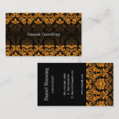 Carte de visite professionnelle de visite de (Devant / Derrière)