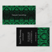 Carte de visite professionnelle de visite de (Devant / Derrière)