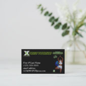 Carte de visite professionnelle de visite de (Debout devant)