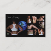 Carte de visite professionnelle de visite de (Dos)