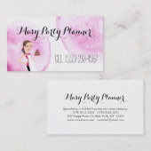 Carte de visite professionnelle de visite de (Devant / Derrière)