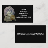 Carte de visite professionnelle de visite de banjo (Devant / Derrière)