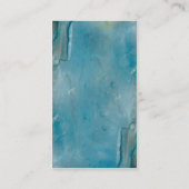 Carte de visite professionnelle de visite de chiot (Dos)