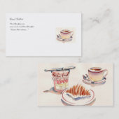 Carte de visite professionnelle de visite de petit (Devant / Derrière)