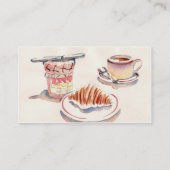 Carte de visite professionnelle de visite de petit (Dos)