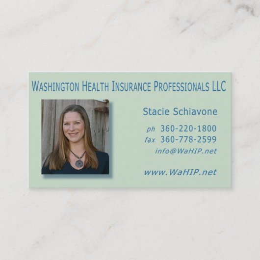 Carte de visite professionnelle de visite de WaHIP (Devant)