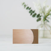 Carte de visite professionnelle de visite - en (Debout devant)