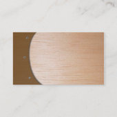 Carte de visite professionnelle de visite - en (Dos)