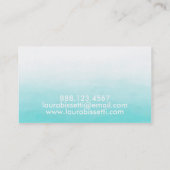 Carte de visite professionnelle de visite faite (Dos)