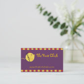 Carte de visite professionnelle de visite faite (Debout devant)