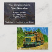 Carte de visite professionnelle de visite lourde (Devant / Derrière)