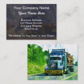 Carte de visite professionnelle de visite lourde (Devant / Derrière)