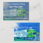 Carte de visite professionnelle de visite lourde (Devant / Derrière)