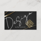 Carte de visite professionnelle design moderne cod (Devant)
