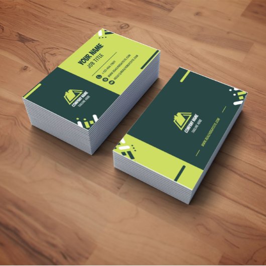 Carte de visite professionnelle élégante minimalis