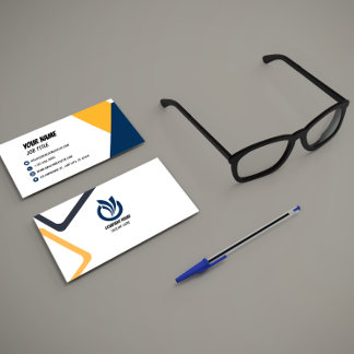 Carte de visite professionnelle élégante minimalis