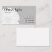 Carte De Visite Professionnelle féminine (Devant / Derrière)