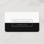 Carte de visite professionnelle minimaliste (Devant)