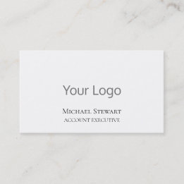 Carte de visite professionnelle minimaliste avec l