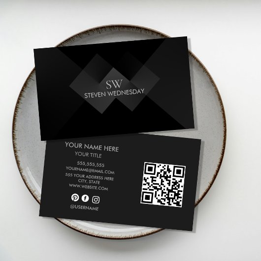 Carte de Visite Professionnelle Minimaliste | Mode