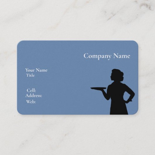 Carte de visite professionnelle modèle blanc de ba (Devant)