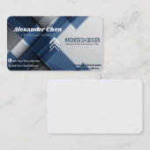 Carte de visite professionnelle moderne (Devant / Derrière)
