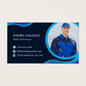 Carte de visite professionnelle moderne (Devant)