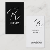 Carte de visite professionnelle moderne (Devant / Derrière)