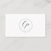 Carte de visite professionnelle moderne avec code (Devant)