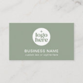 Carte de visite professionnelle moderne avec logo  (Devant)