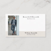 Carte de visite professionnelle moderne avec QR co (Devant)