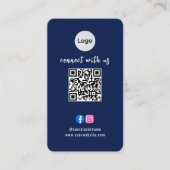 Carte de visite professionnelle moderne et élégant (Devant)