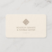 Carte de visite professionnelle moderne et neutre (Devant)
