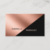 Carte de Visite Professionnelle Moderne Minimalist (Devant)