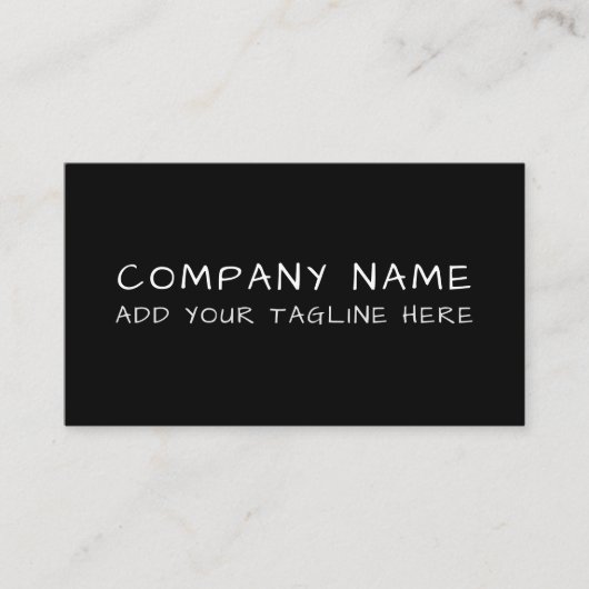 Carte de visite professionnelle moderne minimalist (Devant)