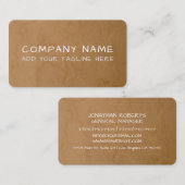 Carte de Visite Professionnelle Moderne Minimalist (Devant / Derrière)