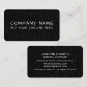 Carte de Visite Professionnelle Moderne Minimalist (Devant / Derrière)