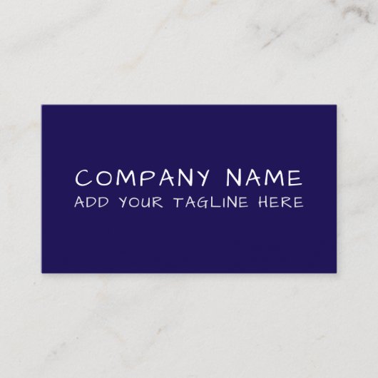 Carte de Visite Professionnelle Moderne Minimalist (Devant)