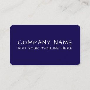 Carte de visite professionnelle moderne minimalist