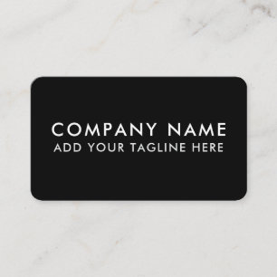 Carte de visite professionnelle moderne minimalist