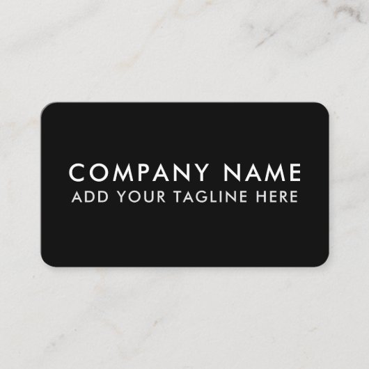 Carte de visite professionnelle moderne minimalist (Devant)