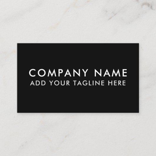 Carte de visite professionnelle moderne minimalist (Devant)
