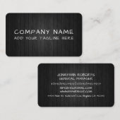 Carte de Visite Professionnelle Moderne Minimalist (Devant / Derrière)