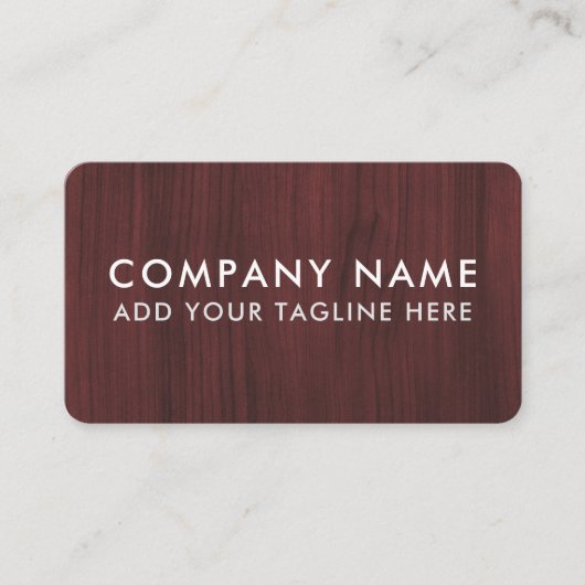 Carte de Visite Professionnelle Moderne Minimalist (Devant)