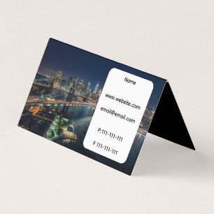 Carte de visite professionnelle moderne – Photo él
