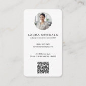Carte de visite professionnelle personnalisable et (Devant)